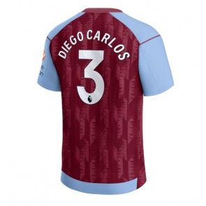 Aston Villa Diego Carlos #3 Domaci Dres 2023-24 Kratak Rukavima